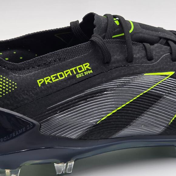 Adidas Predator Elite FG Size 7M / 8W Soccer Cleats JI1085 Electric Stealth New main image 6
